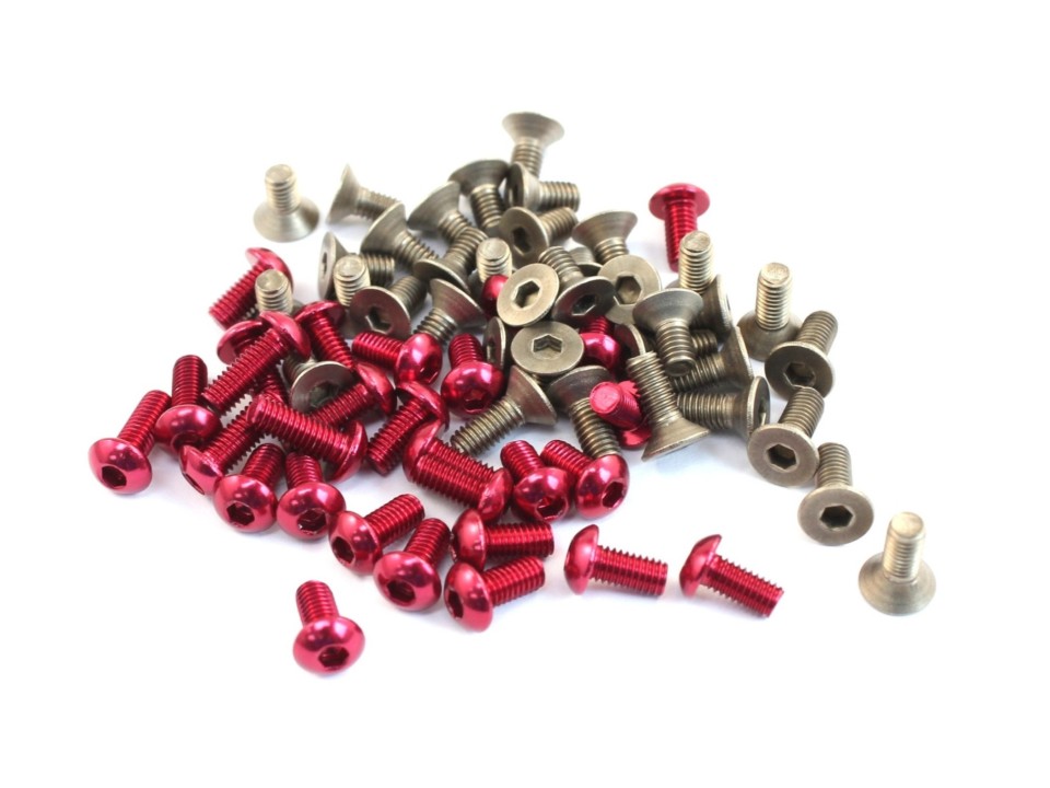 Roche - Rapide P12 Titanium & Alloy Hex Screw Set (550022)